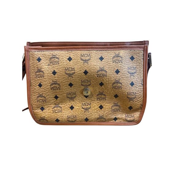 MCM Made In Germany, Authentic Large VISETOS Messenger bag - Picture 14 of 15